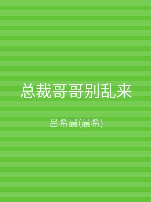 总裁哥哥别乱来