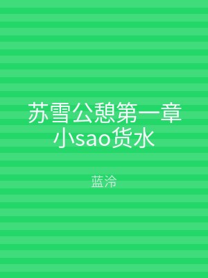 苏雪公憩第一章小sao货水