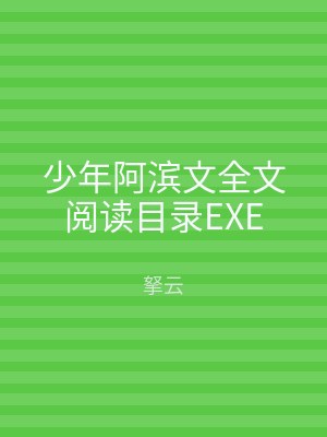 少年阿滨文全文阅读目录EXE