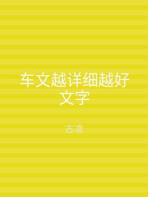 车文越详细越好文字