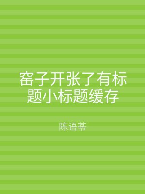 窑子开张了有标题小标题缓存