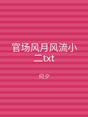 官场风月风流小二txt
