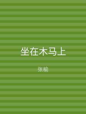 坐在木马上