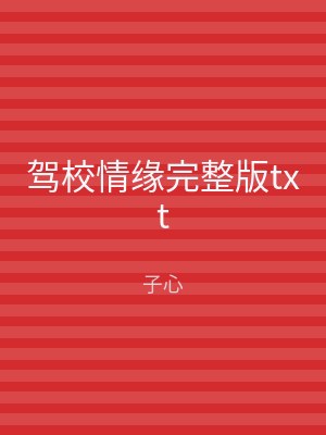 驾校情缘完整版txt
