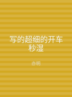 写的超细的开车秒湿