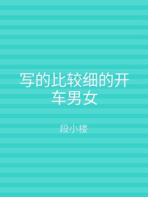 写的比较细的开车男女