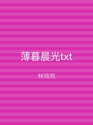 薄暮晨光txt