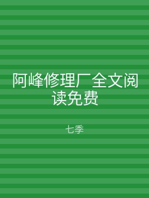 阿峰修理厂全文阅读免费