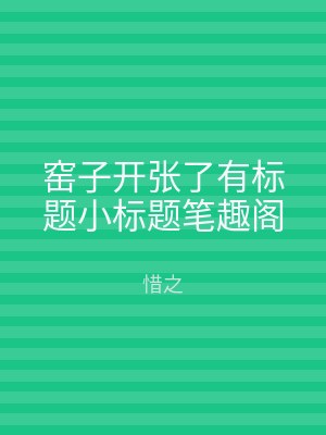 窑子开张了有标题小标题笔趣阁