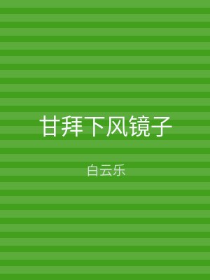 甘拜下风镜子