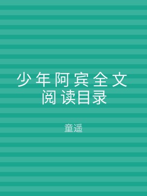 少 年 阿 宾 全 文 阅 读目录