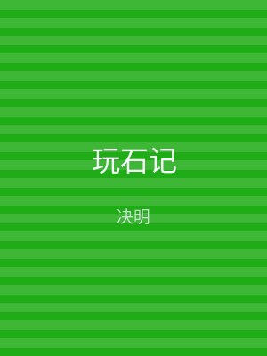 玩石记