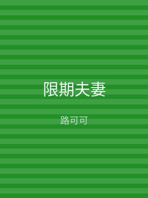 限期夫妻